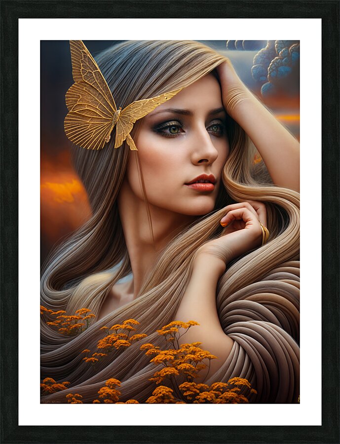  Face Crafted   Picture Frame print