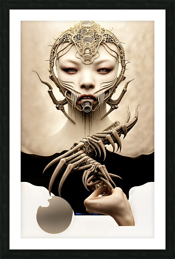 Techno Femme  Picture Frame print