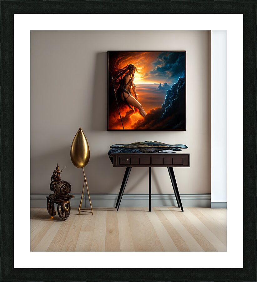Modern Living  Picture Frame print