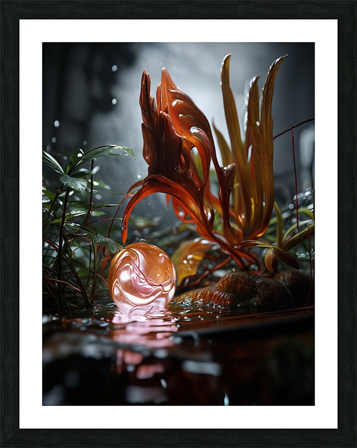 AI Brilliance  Picture Frame print