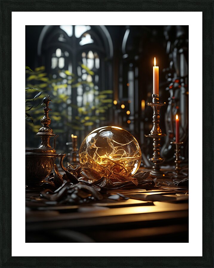  Binary Brightness  Picture Frame print