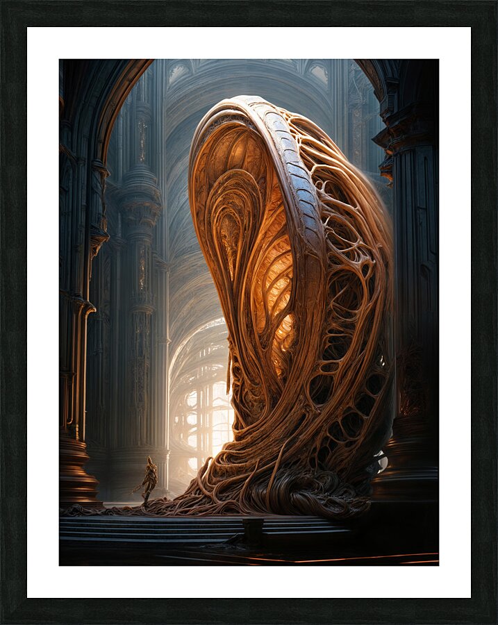  Cyber Luminance  Picture Frame print