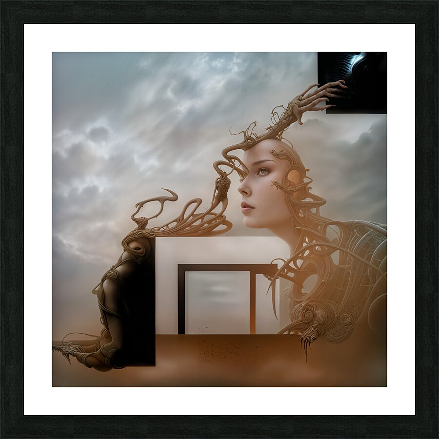  Vivid Visions  Picture Frame print