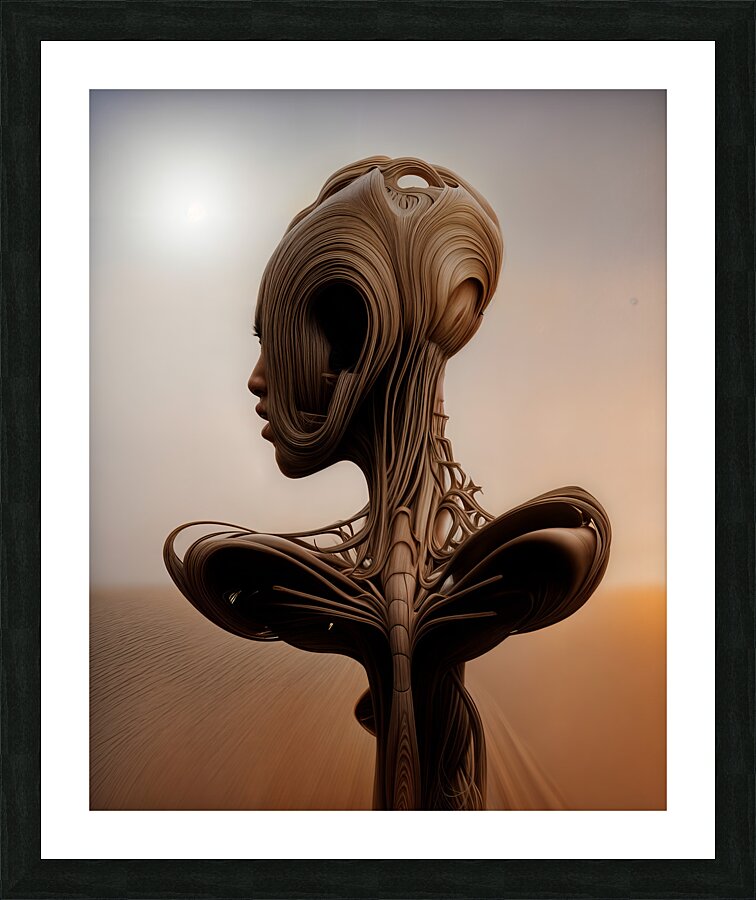 Future Rising  Picture Frame print