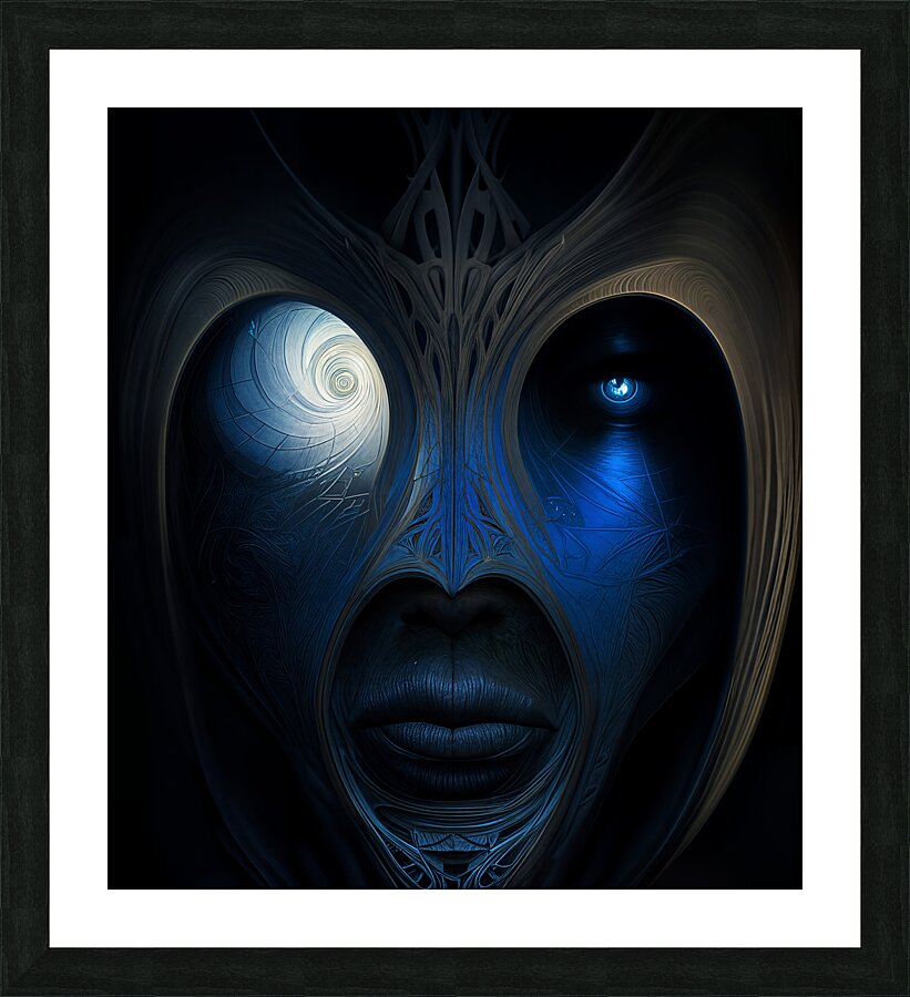  In Her Eyes  Picture Frame print