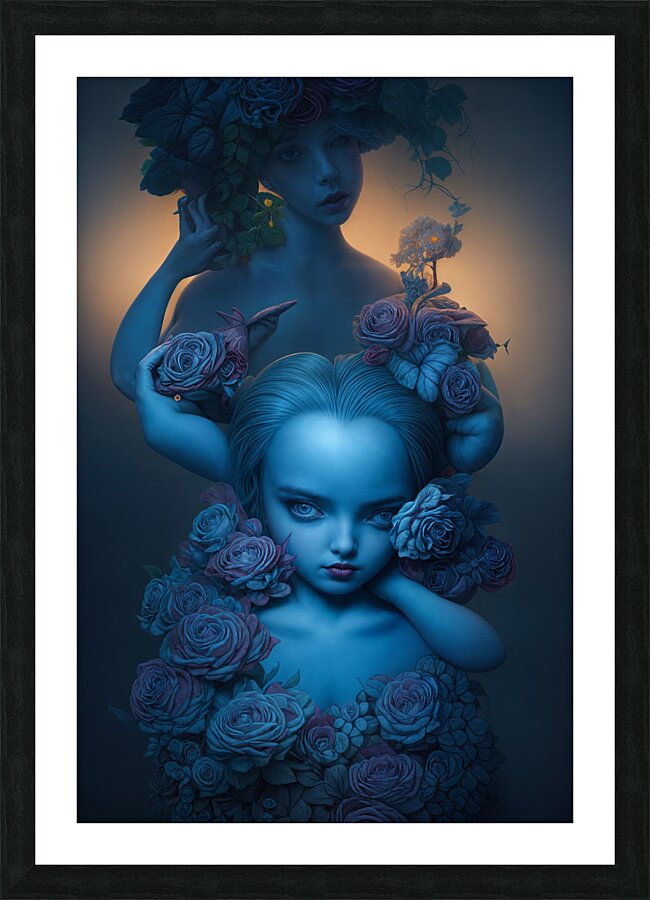Face That Shines  Picture Frame print