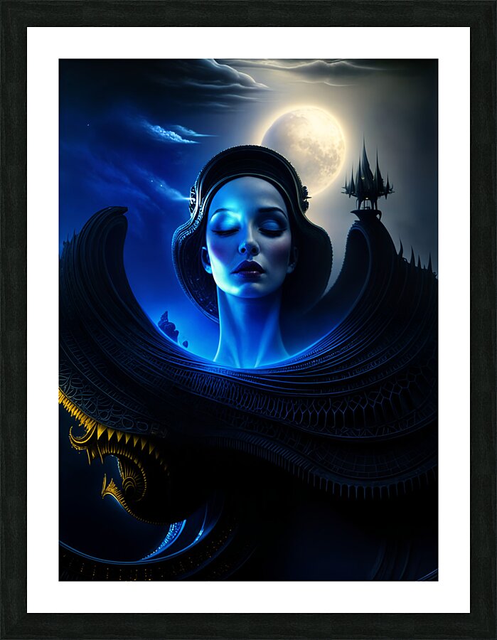  Her Elegance  Picture Frame print