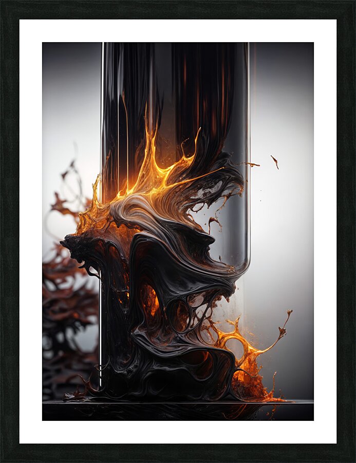  AI Lightscape  Picture Frame print