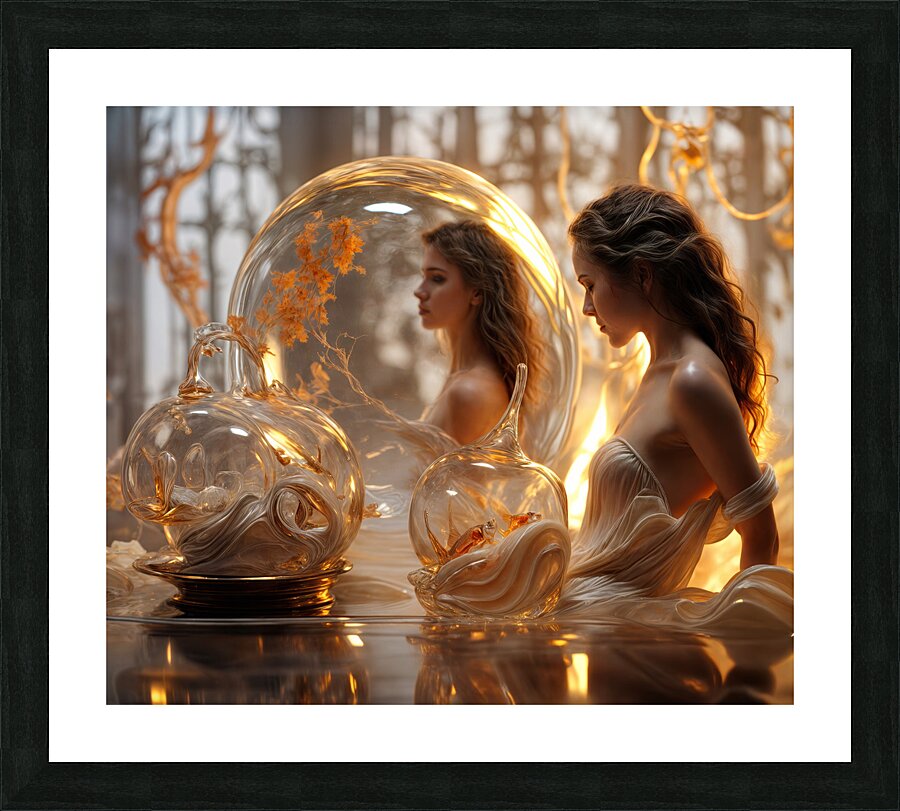  Illuminated Imagination  Picture Frame print
