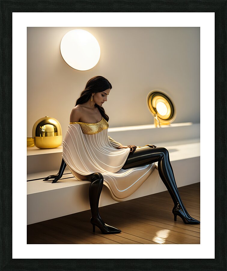 Enthralling Glamour  Picture Frame print