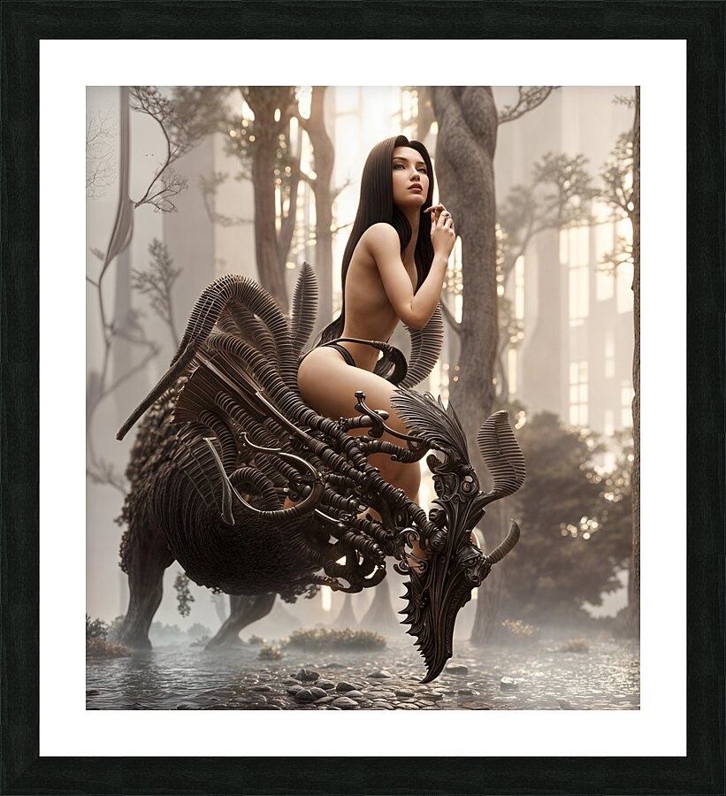 Stunning Allure  Picture Frame print