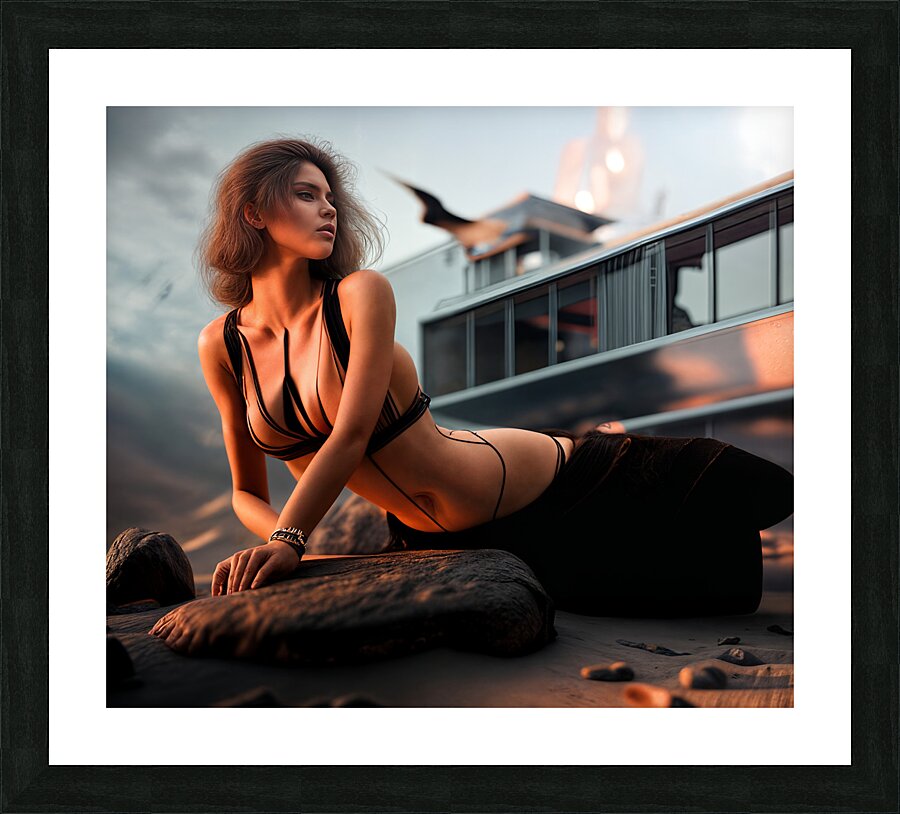 Sirens Gracefulness  Picture Frame print