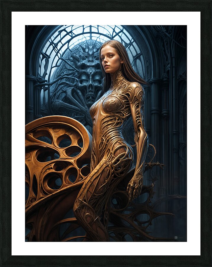 Future Model  Picture Frame print