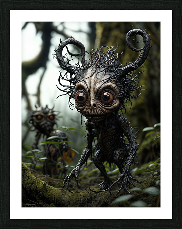 Mythical Goblins   Picture Frame print