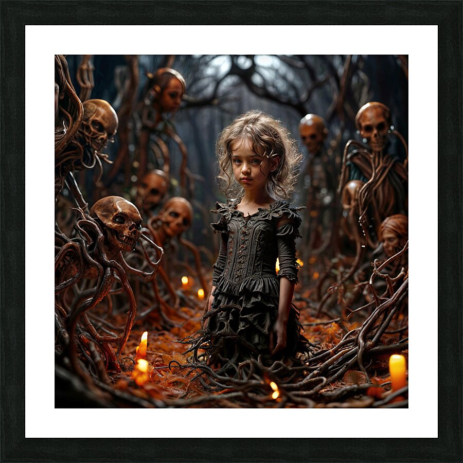 Fantasy Unveiled  Picture Frame print
