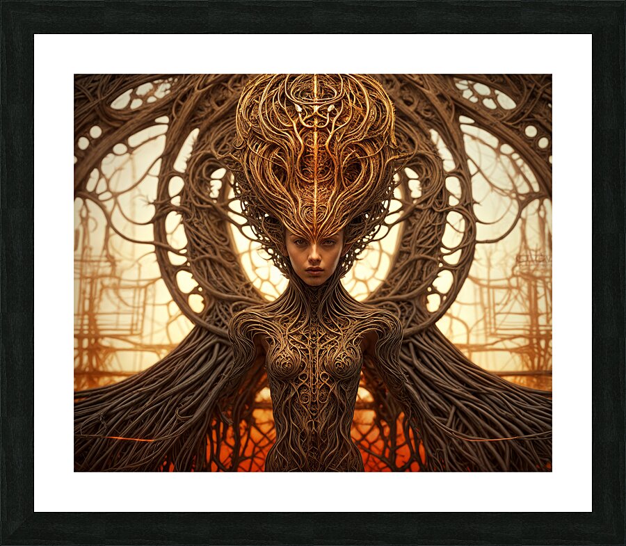 Illuminating Brilliance  Picture Frame print