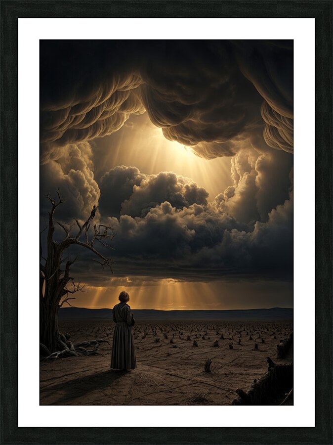  Dramatic Sky  Picture Frame print