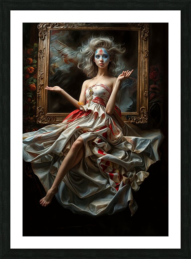  Fashion Harlequin  Picture Frame print