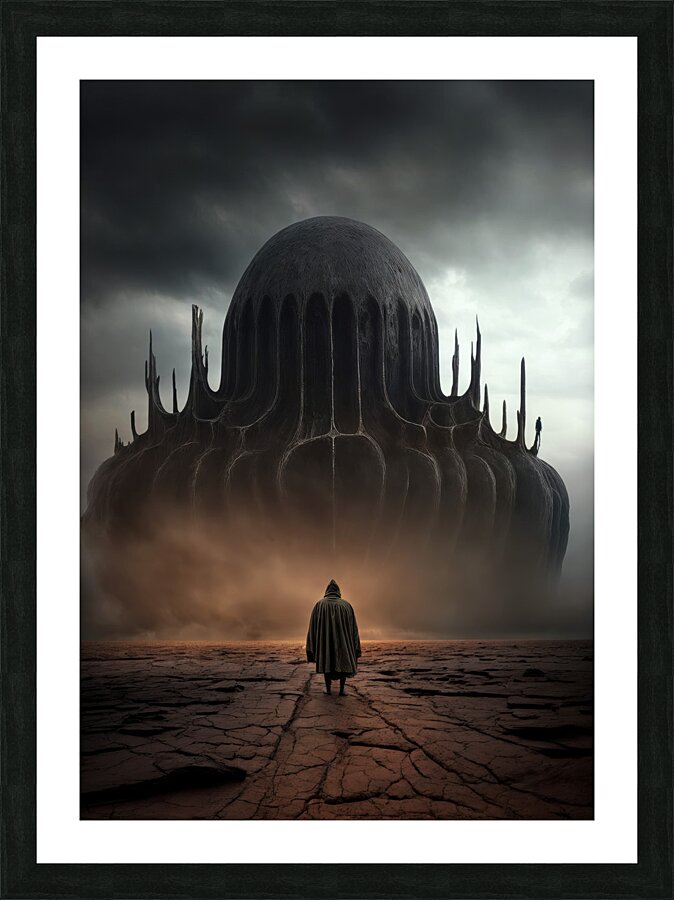  The Digital Horizon  Picture Frame print