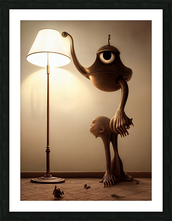 Quantum Quandary  Picture Frame print