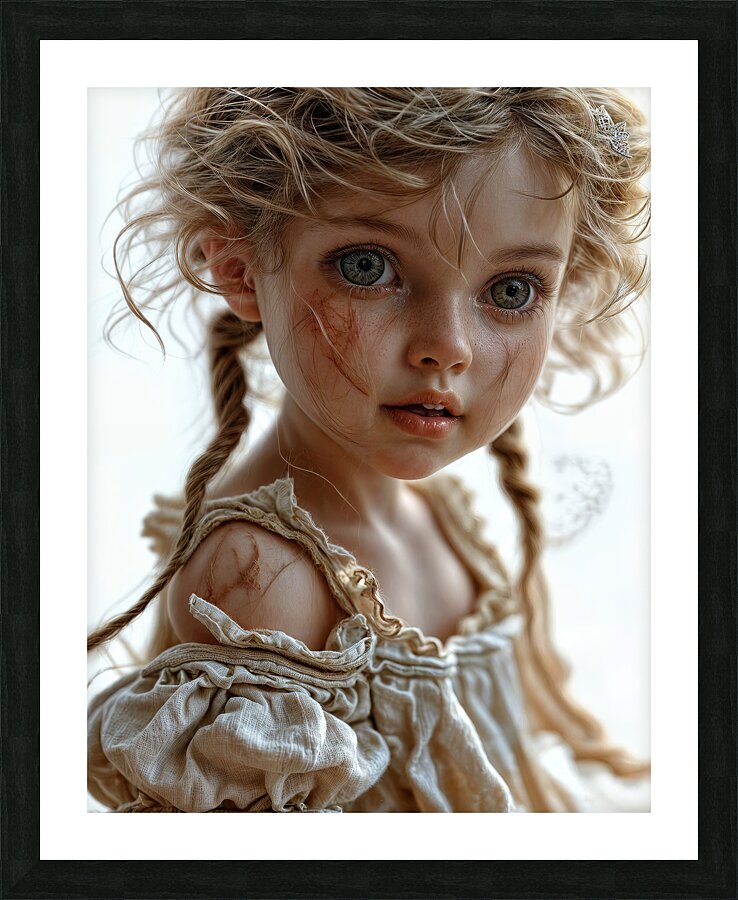 Face Paint  Picture Frame print
