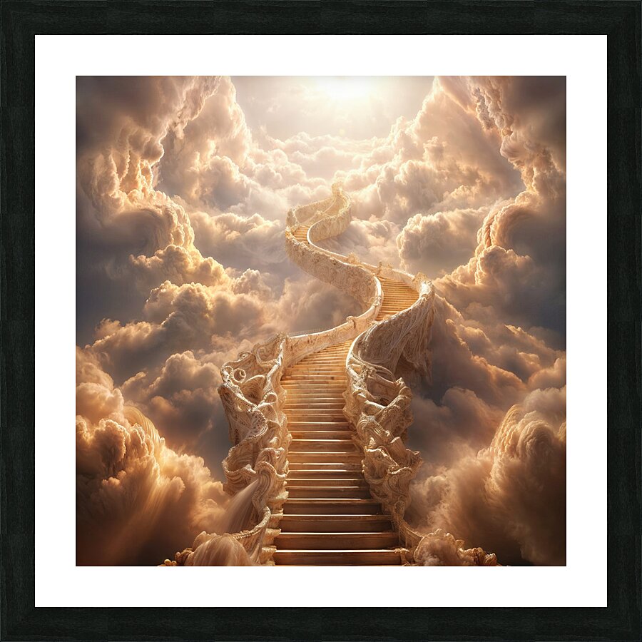 Potential Storm  Picture Frame print