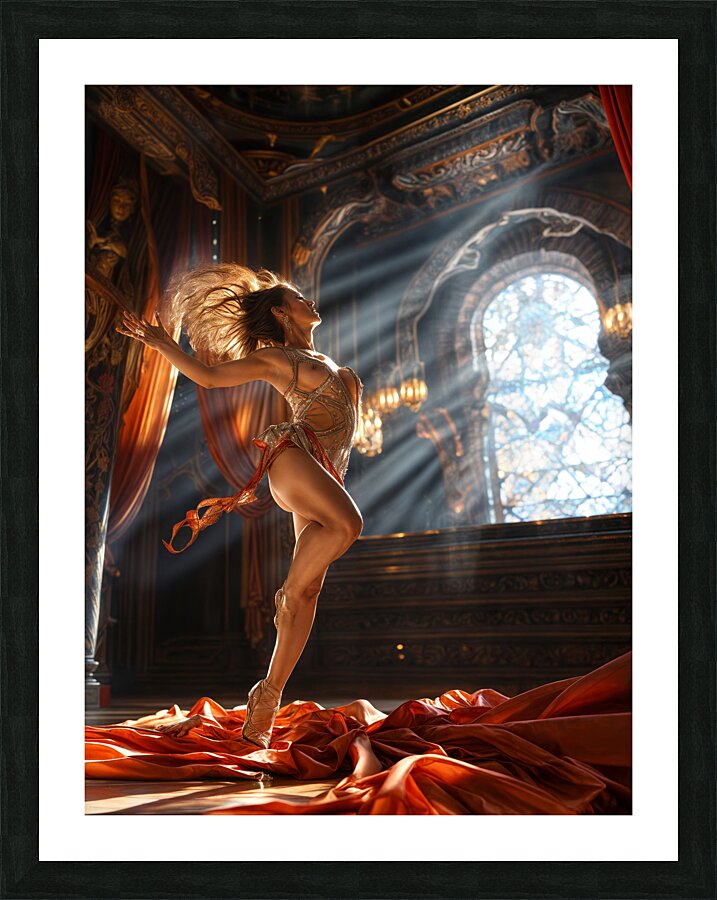 Graceful Dance  Picture Frame print