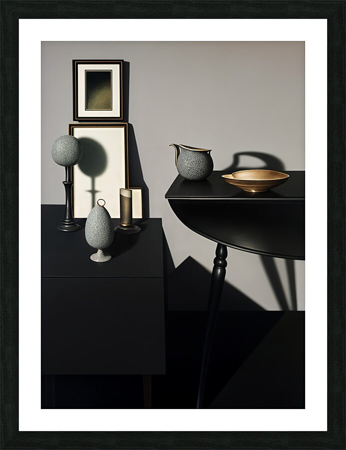 Still Life with Shadows  Picture Frame print