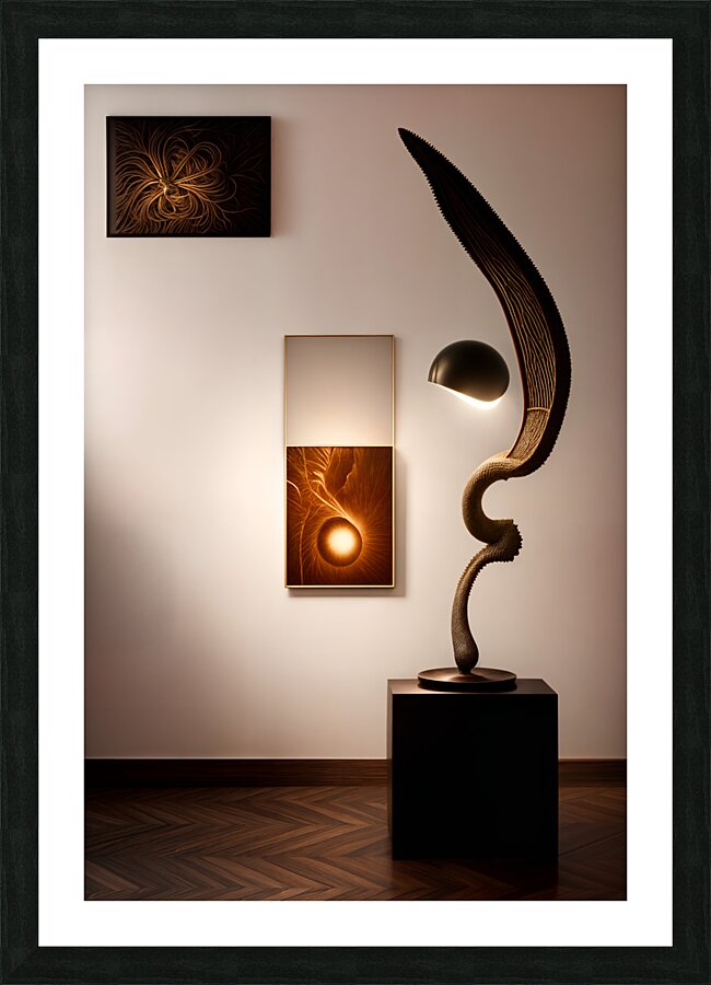 Framed Abstract Art  Picture Frame print