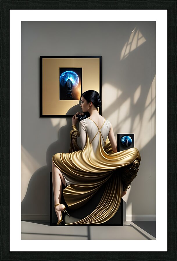 Art and Reality  Picture Frame print