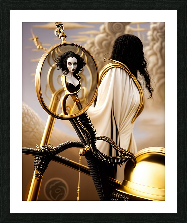 Surreal Reflection  Picture Frame print