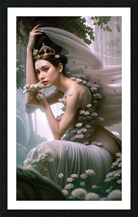 Forest Queen  Picture Frame print