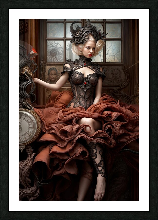  Steampunk Setting  Picture Frame print