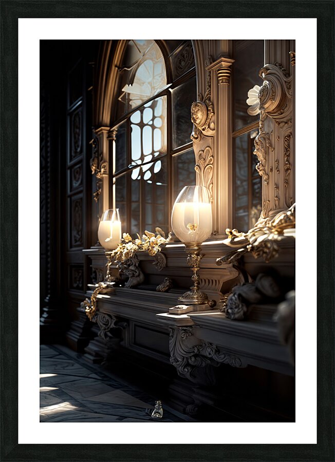 Luxury Interior  Picture Frame print