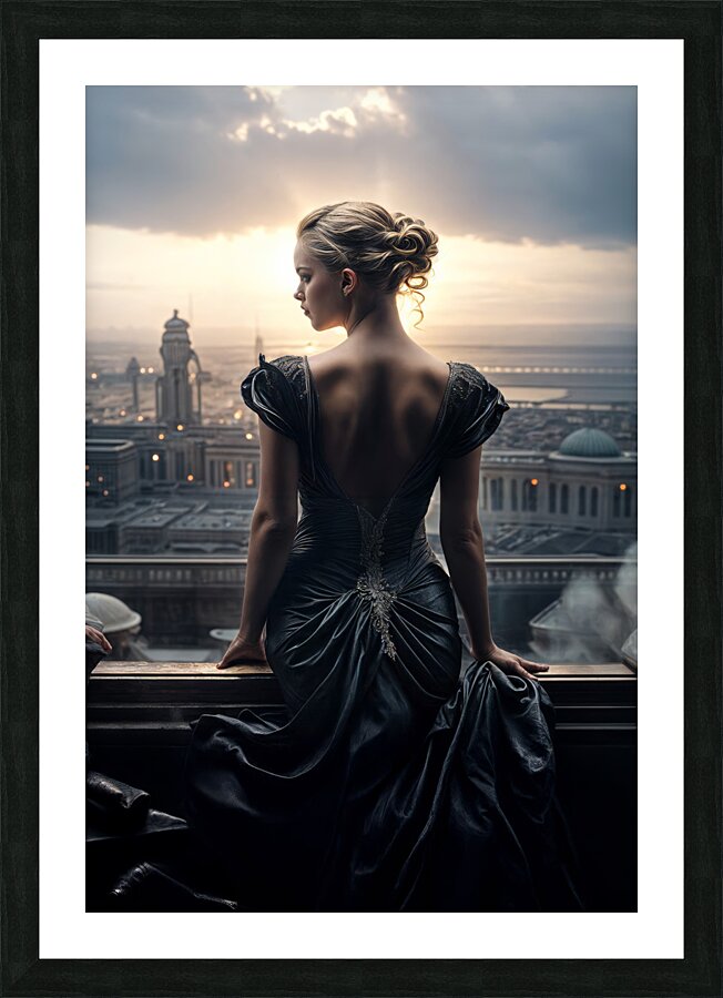 Cityscape  Picture Frame print