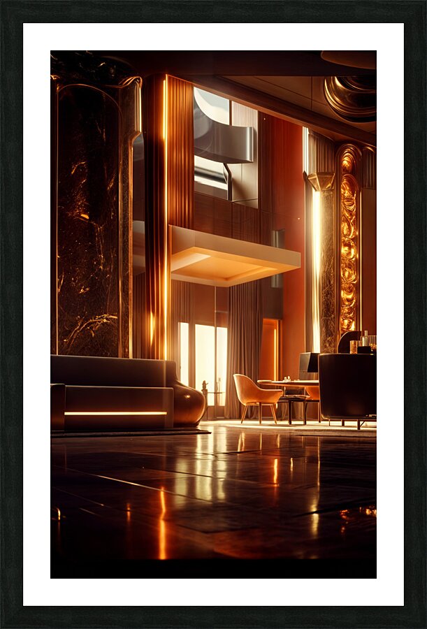 Opulent Atmosphere  Picture Frame print