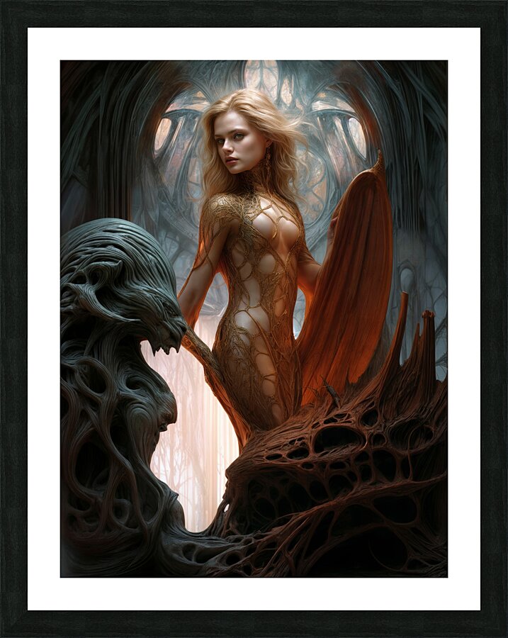 Mythological Figure  Picture Frame print