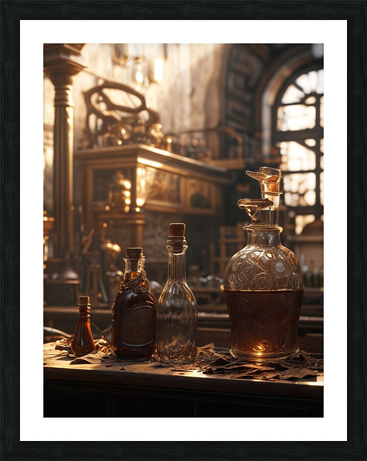  Historical Setting  Picture Frame print