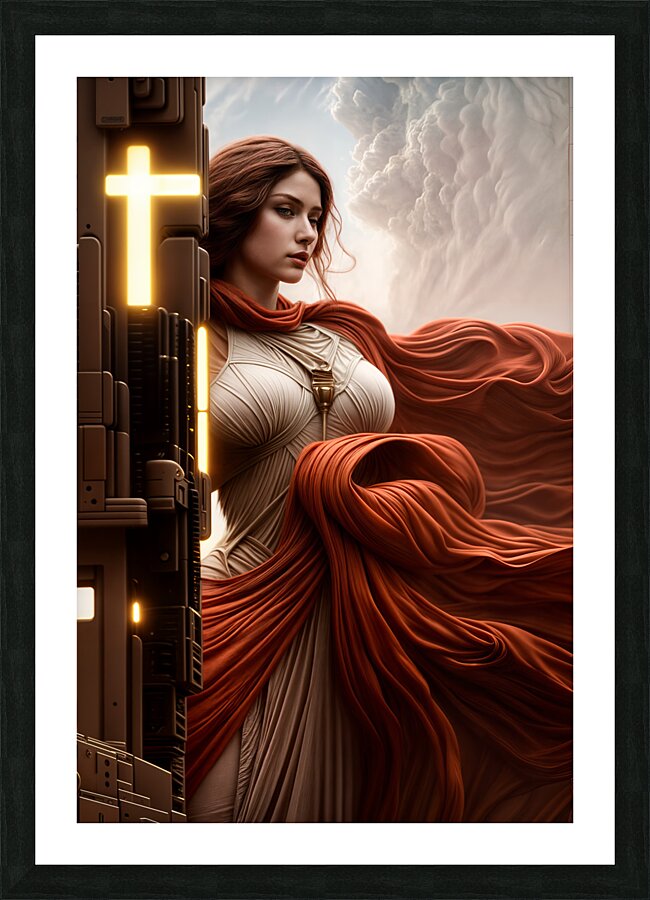  Fantasy Character  Picture Frame print