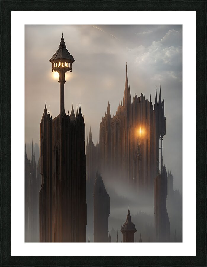  Light Mist  Picture Frame print