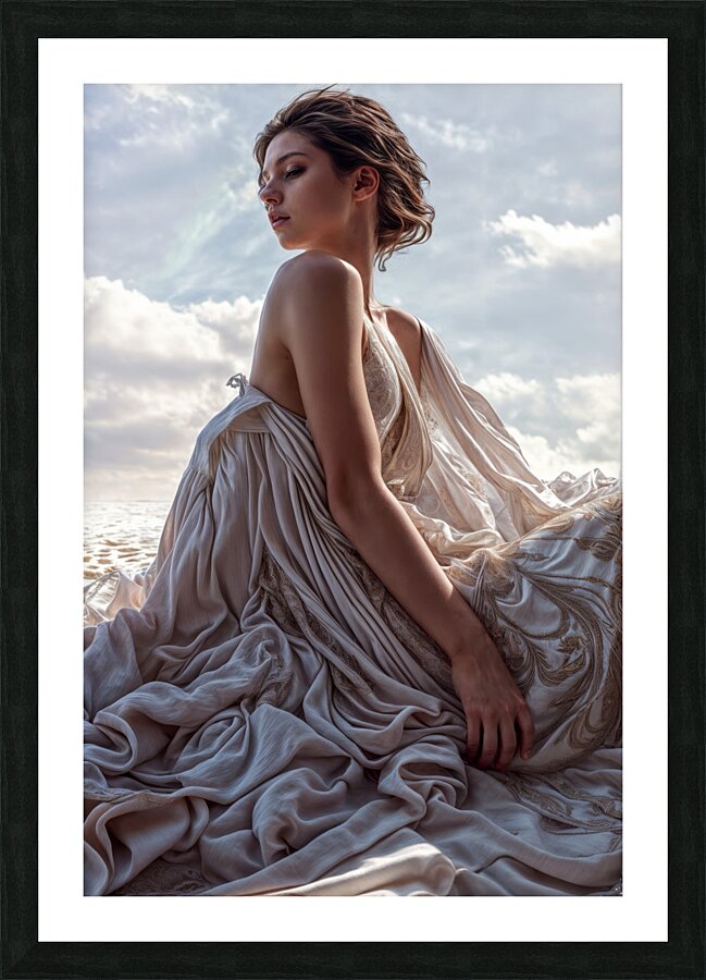 Gentle Waves  Picture Frame print