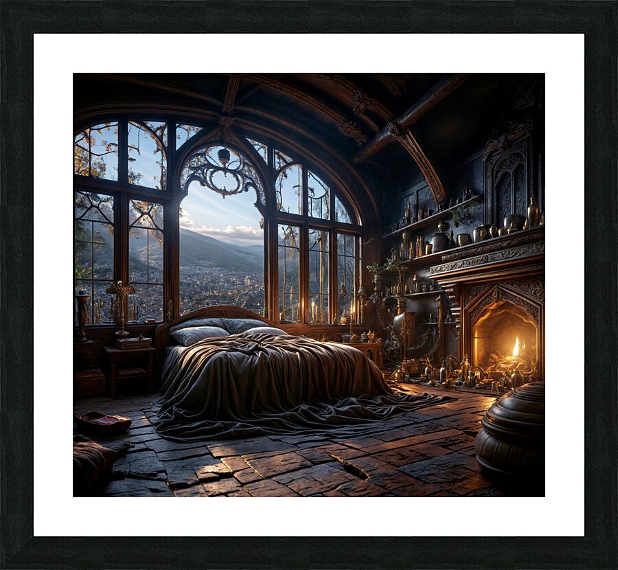 Mysterious Ambiance  Picture Frame print