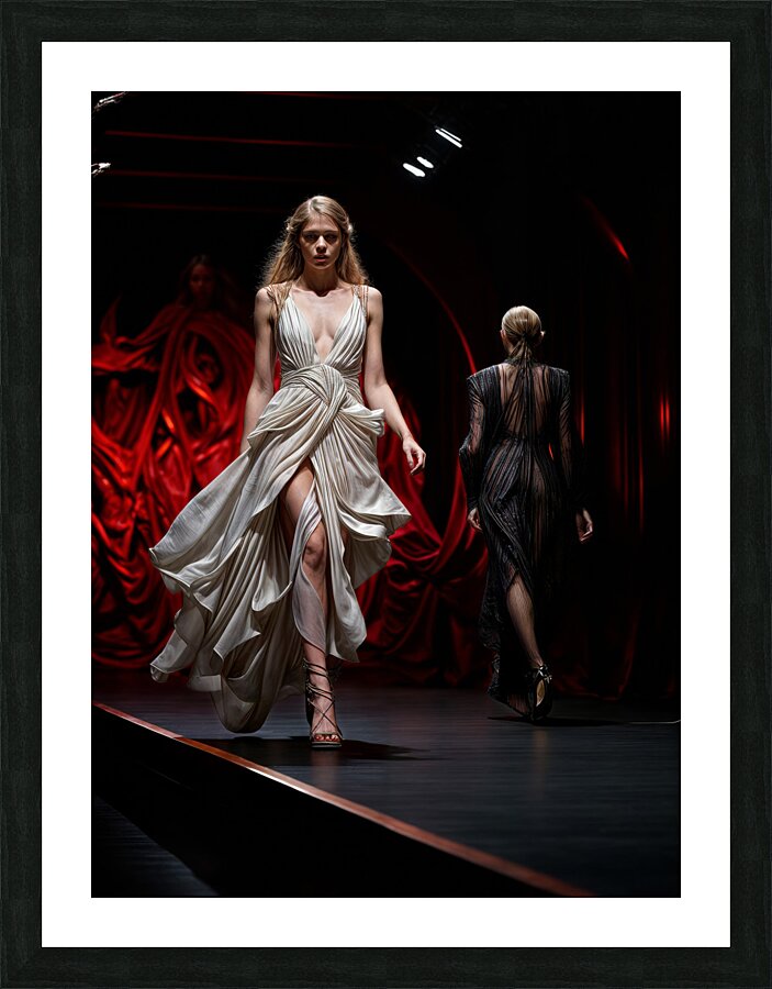 Dramatic Allure  Picture Frame print