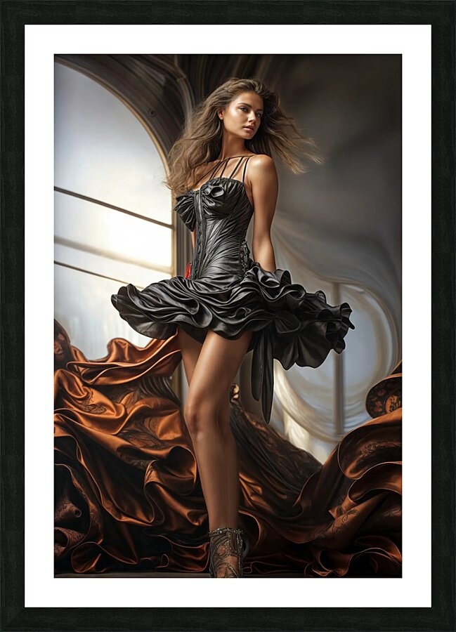 Strength and Allure  Picture Frame print
