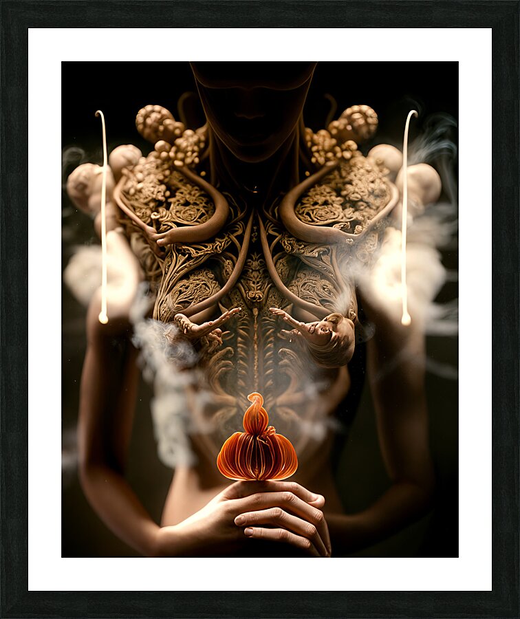 Living Sculpture  Picture Frame print
