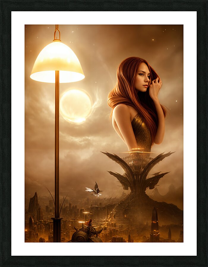  Advanced Civilization  Picture Frame print