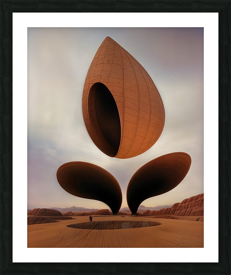  Towering Presence  Picture Frame print