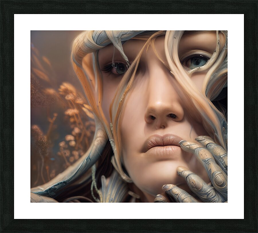  Intense Contemplation  Picture Frame print
