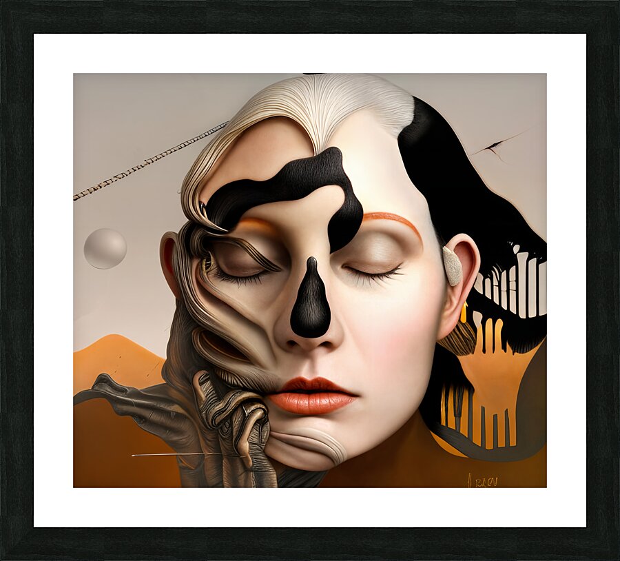 Enigmatic Calm  Picture Frame print