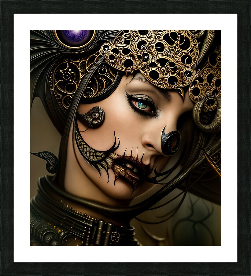  Her Visage  Picture Frame print
